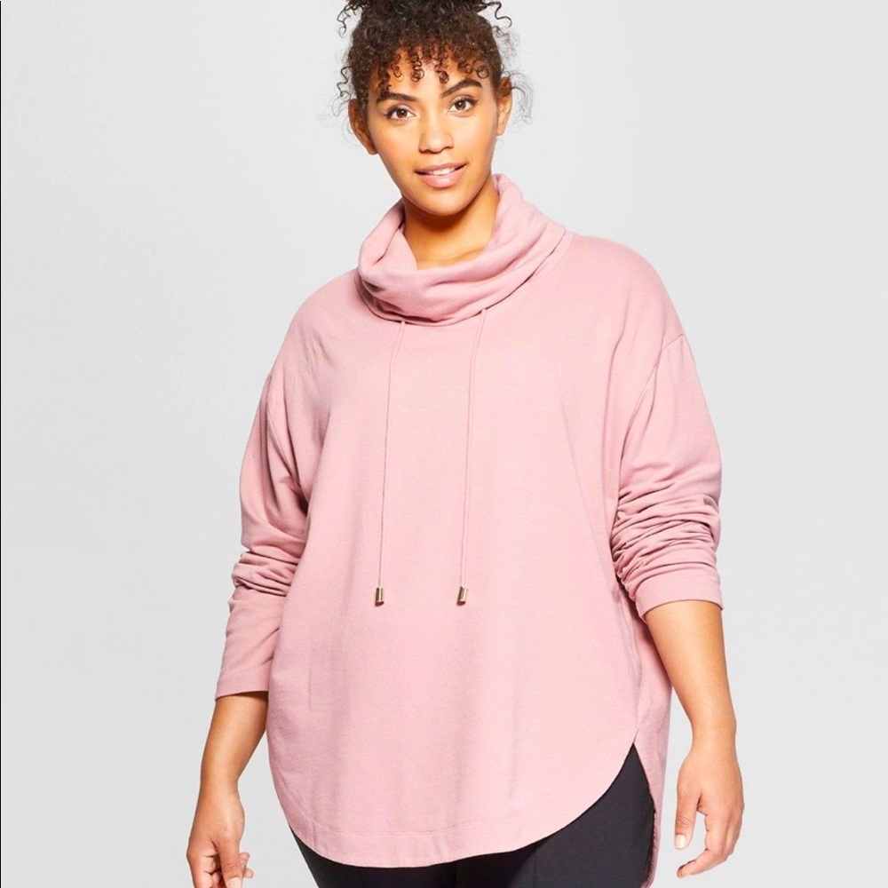 Ava & Viv Cowl Neck Tunic Pullover [Size 4X]